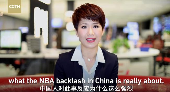 CGTN：NBA遭抵制全因对中国事势以及底线的蒙昧